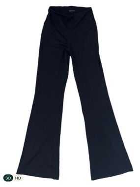 Quince Black Flare Leggings